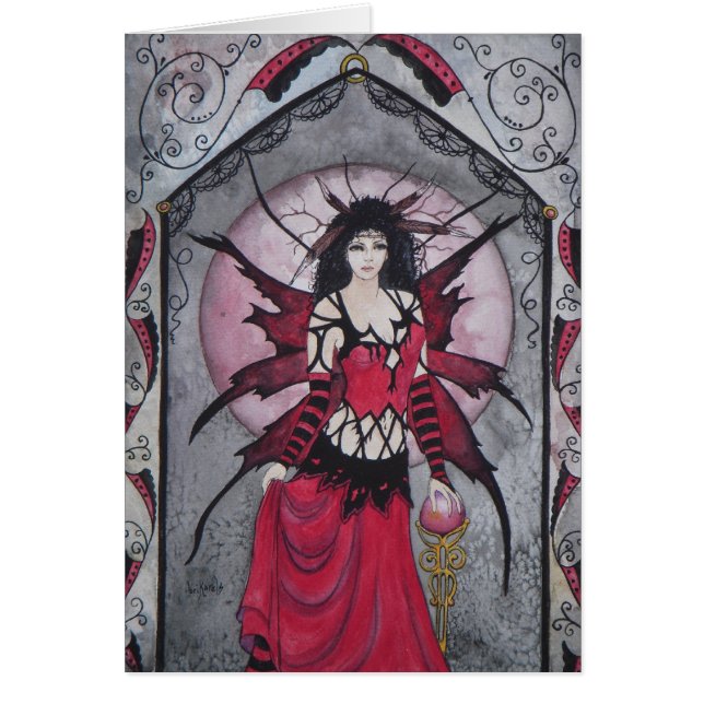 leder- en lace-fee (Voorkant)