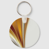 Leder - fractale Sleutelhanger (Voorkant)