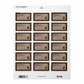 Leder-kijk op de visser Donker Etiket (Full Sheet)