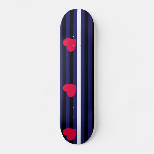 Leder Latex en BDSM Pride Flag Skateboard (Voorkant)