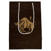 Leder-look Taurus Medium Cadeauzakje (Achterkant)