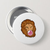 leder met bubbelgom ronde button 7,6 cm (Voorkant /achterkant)