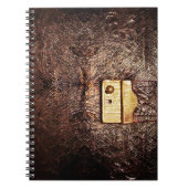  leder notitieboek (Voorkant)