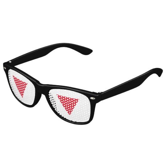 Leder Queer Pride Kinder Zonnebril (Gekanteld)