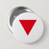 Leder Queer Pride Ronde Button 7,6 Cm (Voorkant /achterkant)