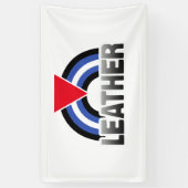Leder Queer Pride Spandoek (Verticaal)