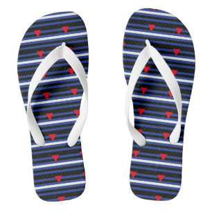 Leder Queer Pride Teenslippers