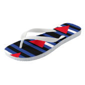 Leder Queer Pride Teenslippers (Schuin)