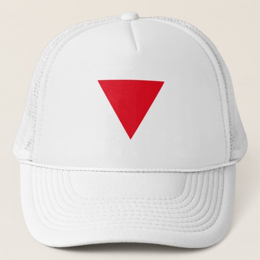 Leder Queer Pride Trucker Pet (Voorkant)