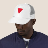 Leder Queer Pride Trucker Pet (In situ)