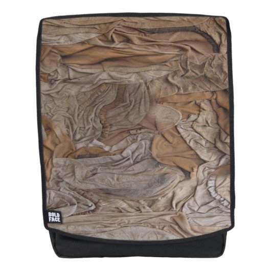 Leder-suesectuur Rugtassen (Voorkant)