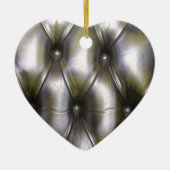 Lederbekleding Keramisch Ornament (Voorkant)