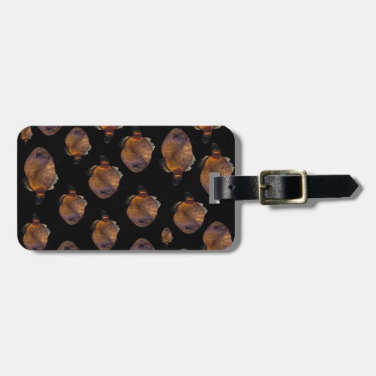 Lederblaasjes, Bagagelabel (Voorkant horizontaal)