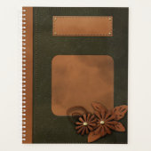 Lederdeksel Planner (Voorkant)