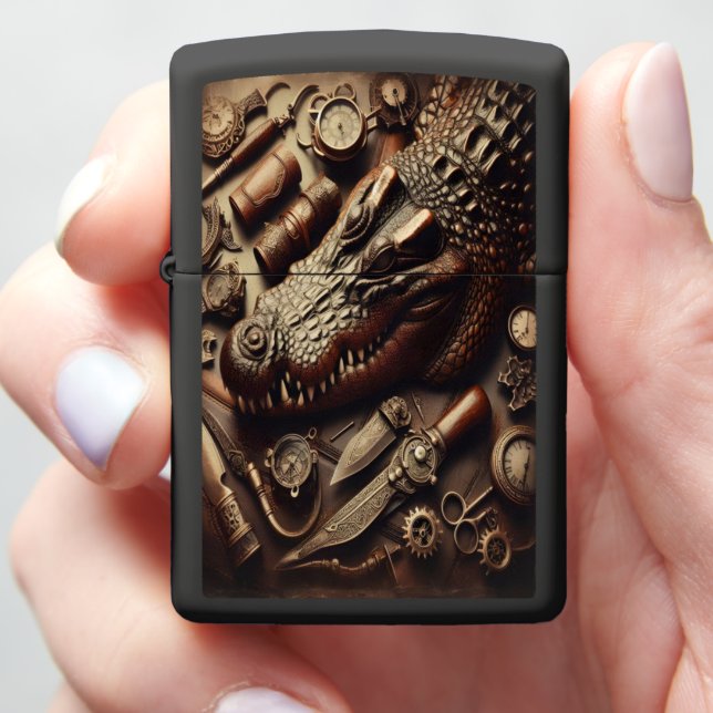 lederen alligator (In Hand)