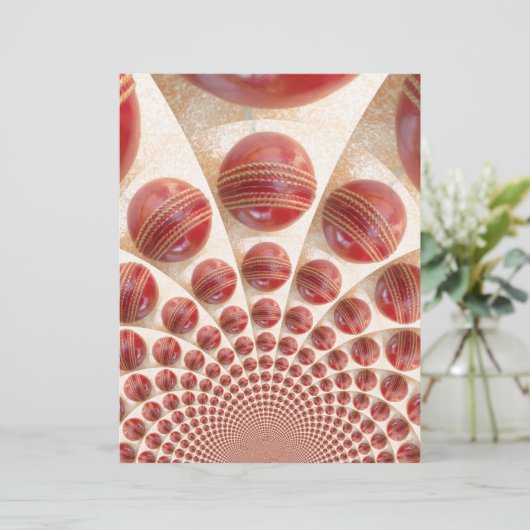 Lederen bal Rhythm Cricket Balls: Rhythmic Array (Staand voorkant)