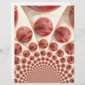 Lederen bal Rhythm Cricket Balls: Rhythmic Array (Voorkant / Achterkant)