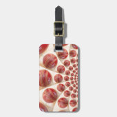 Lederen bal Rhythm Cricket Balls: Rhythmic Array Bagagelabel (Voorkant verticaal)