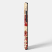 Lederen bal Rhythm Cricket Balls: Rhythmic Array Case-Mate iPhone Case (Achterkant / Links)