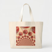 Lederen bal Rhythm Cricket Balls: Rhythmic Array Grote Tote Bag (Voorkant)