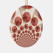 Lederen bal Rhythm Cricket Balls: Rhythmic Array Keramisch Ornament (Rechts)