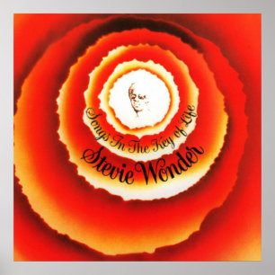 Lederen in de sleutel van het levensalbum poster