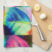 lederen kleuren theedoek (Quarter Fold)