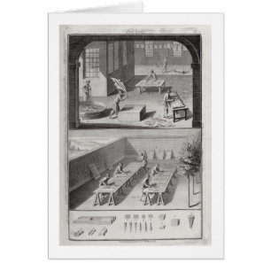 Lederen looien uit de "Encyclopedie" door Denis