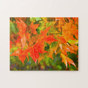 lederen mantel legpuzzel