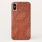 Lederen patroon Case-Mate iPhone case (Achterkant)
