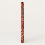 Lederen patroon Case-Mate iPhone case (Achterkant/links)