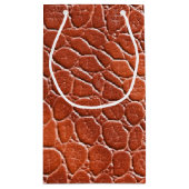 Lederen patroon klein cadeauzakje (Achterkant)