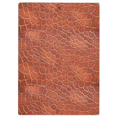 Lederen patroon klembord (Achterkant)