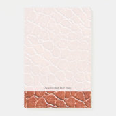 Lederen patroon post-it® notes (Voorkant)