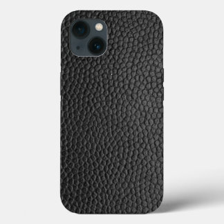 Lederen patroonbehuizing, Apple iPhone 13, hard iPhone 13 Hoesje