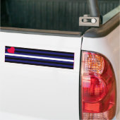 LEDEREN PRIDEFLAG BAR BUMPERSTICKER (Op Truck)