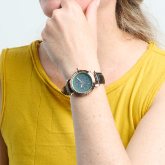 lederen strop horloge