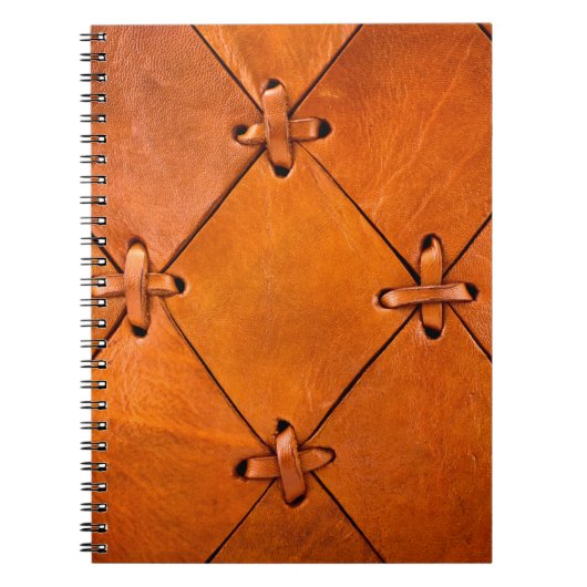 Lederen textuur. notitieboek (Voorkant)