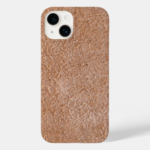 Lederen textuur suède achtergrond patroon Natural Case-Mate iPhone 14 Hoesje