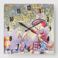 Lederen uit Alice: een Mad Tea Party