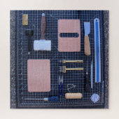 Lederen werktoolkit - 20x20 - 676 pcs. legpuzzel (Horizontaal)