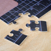 Lederen werktuigkit - 16 x 20 - 520 pcs. legpuzzel (Zijkant)