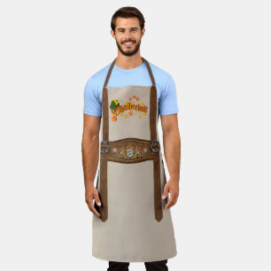 Lederhosen German and Oktoberfest Schort