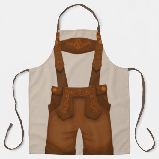 Lederhosen Schort (Voorkant)