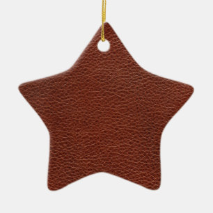 Lederkeramische Star-versiering Keramisch Ornament