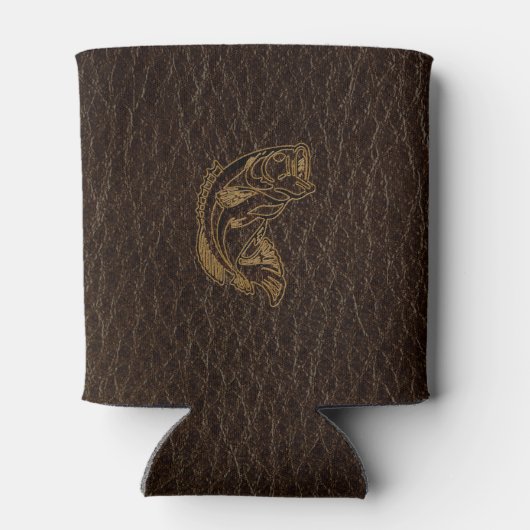 Ledervis donker blikjeskoeler (Achterkant)