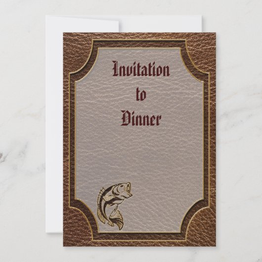 Ledervis Kaart (Voorkant)