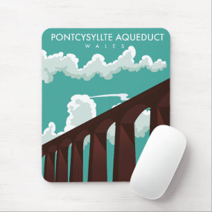 Ledervoet Viaduct Scotland reisposter Mouse Pa Muismat