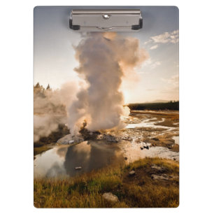 Ledge Geyser, Norris Geyser Basin Klembord