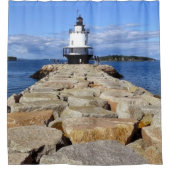 Ledge lenslicht douchegordijn (Voorkant)